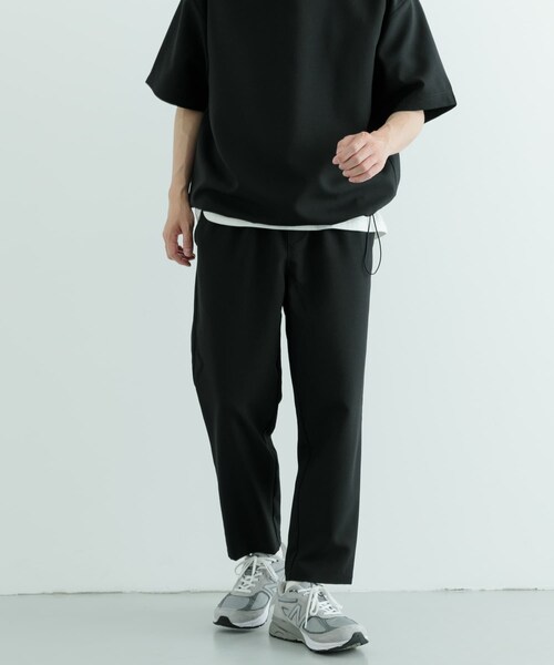 ITEMS URBANRESEARCH（アイテムズ アーバンリサーチ）の「『セットアップ対応』吸水速乾ストレッチトロ イージーパンツ（その他パンツ・メンズ・BLK/L.BEG/L.GRY/BLU・M/L）」の15枚目の写真