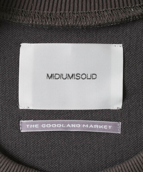 THE GOODLAND MARKET（ザグッドランドマーケット）の「『別注』MIDIUMISOLID×TGM　Recycled polyester sweat（スウェット・レディース・C.Gray/L.Beige/OFF・M/L）」の17枚目の写真