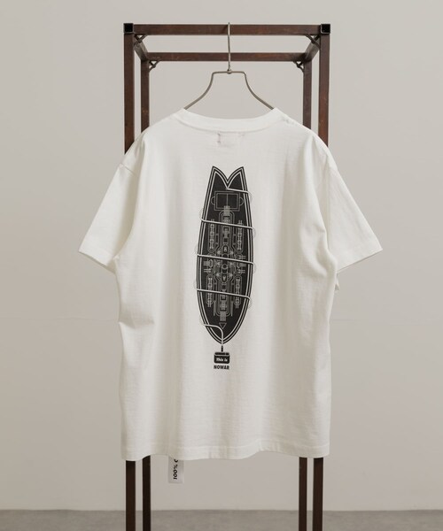THE GOODLAND MARKET（ザグッドランドマーケット）の「That’s　RE the Tee-NOWAR（Tシャツ/カットソー・メンズ・WH/GRN・M/L/XL）」の16枚目の写真