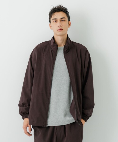 URBAN RESEARCH（アーバンリサーチ）の「NYLON DRY STRETCH JACKET（テーラードジャケット・メンズ・BLACK/BURGUNDY・M/L）」の19枚目の写真