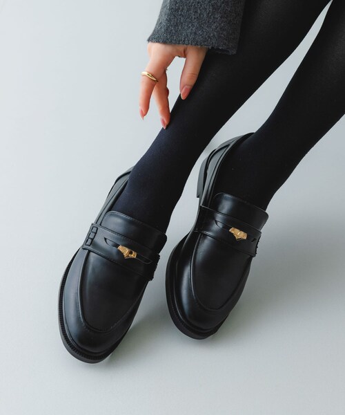 RODE SKO（ロデスコ）の「『WEB/一部店舗限定』コインローファー（ローファー・レディース・BLACK/BROWN/CAMEL/S・36/37/38/39）」の10枚目の写真