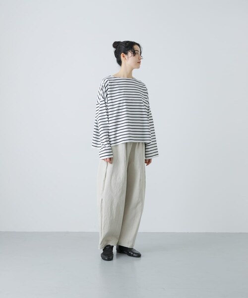 かぐれ（カグレ）の「ボリュームパンツ（その他パンツ・レディース・IVORY/BLACK・FREE）」の11枚目の写真