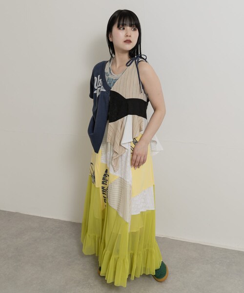 THE GOODLAND MARKET（ザグッドランドマーケット）の「DEAR EPISODE　Dear Episode-skirt（スカート・レディース・#415B/#420B/#420A/#418B/#418A/#417B/#417A/#415A/#319B/#319A・FREE）」の17枚目の写真