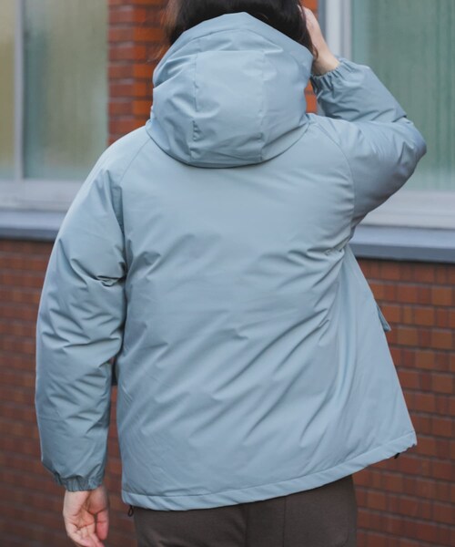 ITEMS URBANRESEARCH（アイテムズ アーバンリサーチ）の「THERMOLITEデタッチャブルフードジャケット（その他アウター・メンズ・L.KHK/NVY/BLK・M/L）」の22枚目の写真