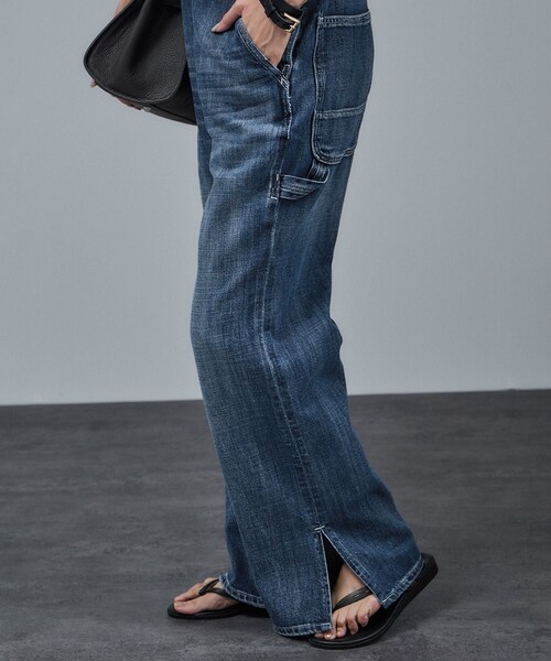 ADAM ET ROPE'（アダムエロペ）の「【RED CARD TOKYO（レッドカードトーキョー）】Nomad 2 / ノマドツー（サロペット/オーバーオール・レディース・ブルー系・0）」の9枚目の写真