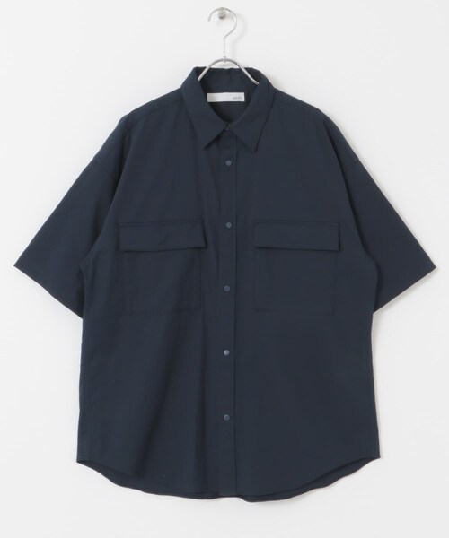 URBAN RESEARCH Sonny Label（アーバンリサーチサニーレーベル）の「OOPSノビイルダブルポケットシャツ（シャツ/ブラウス・メンズ・NAVY/BLACK/BEIGE・M/L/XL）」の20枚目の写真