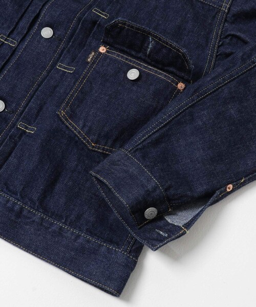 URBAN RESEARCH（アーバンリサーチ）の「Scye　SELVEDGE DENIM JACKET T-1（デニムジャケット・メンズ・インディゴ・36/38/40）」の9枚目の写真