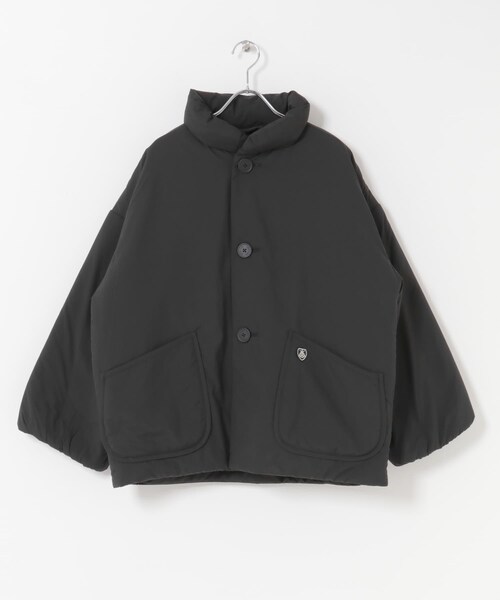 URBAN RESEARCH DOORS(アーバンリサーチドアーズ)の「ORCIVAL STAND COLLAR BLOUSON(ブルゾン・レディース・BLACK/BEIGE/ORANGE・1)」の4枚目の写真