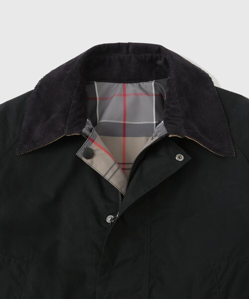 ADAM ET ROPE'（アダムエロペ）の「《別注》【Barbour/バブアー】BEDALE CLASSIC リバーシブルブルゾン / ブルガリア製（ブルゾン・メンズ・ブラック・L/M/S/XL）」の15枚目の写真