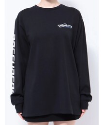 EMODA | FRONT LOGO OVER T/S(Tシャツ/カットソー)