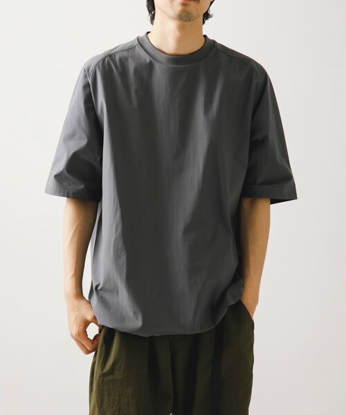 URBAN RESEARCH（アーバンリサーチ）の「DAIWA PIER39　TECH LIGHTWEIGHT S/S TEE（Tシャツ/カットソー・メンズ・CHARCOAL/BLACK/WOLF GRAY/WHITE・S/M/L/XL）」の3枚目の写真
