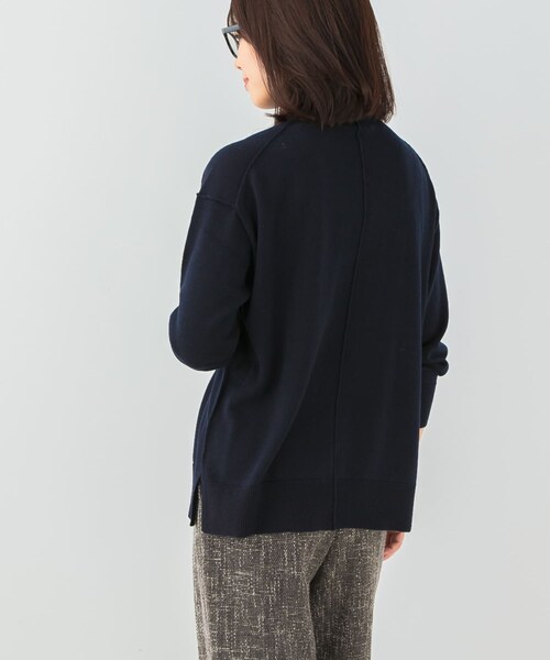 URBAN RESEARCH ROSSO（アーバンリサーチロッソ）の「F by ROSSO　ウォッシャブル抗ピルタートルニット（ニット/セーター・レディース・BEIGE/YELLOW/RED/NAVY・Free）」の18枚目の写真