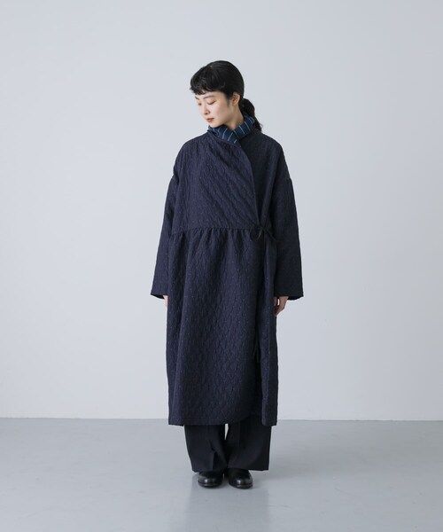 かぐれ（カグレ）の「Honnete　Cashecoeur Dress（ワンピース・レディース・NavyBlue・one）」の4枚目の写真