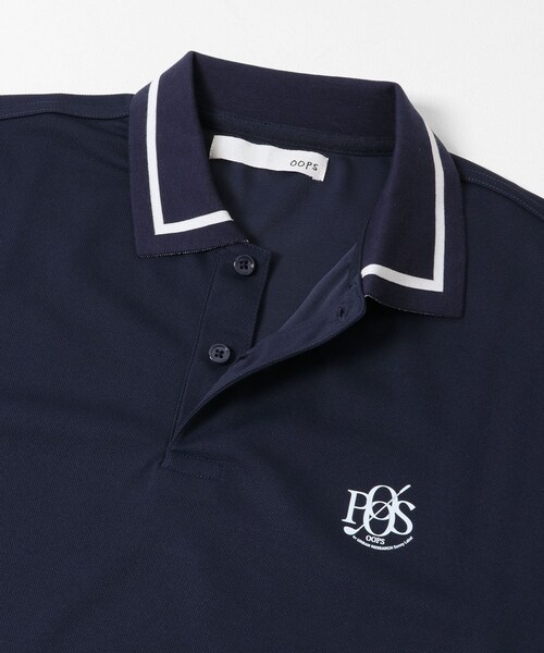 URBAN RESEARCH Sonny Label（アーバンリサーチサニーレーベル）の「OOPS　吸水速乾ラインポロシャツ（ポロシャツ・メンズ・OFF/NAVY・M/L/XL）」の9枚目の写真