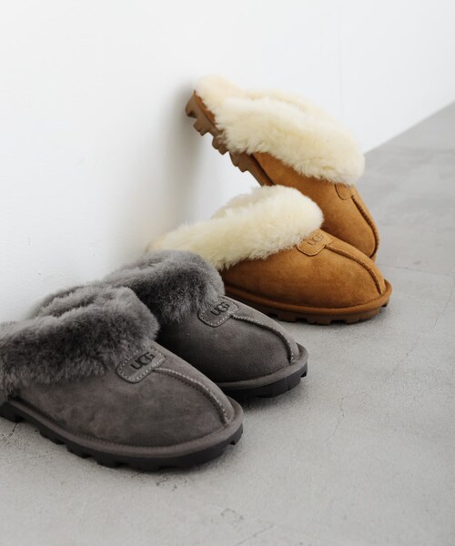 URBAN RESEARCH(アーバンリサーチ)の「UGG COQUETTE(スリッポン・レディース・GREY/CHESTNUT・6/7/8)」の8枚目の写真