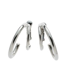 EMODA | ダブルフープイヤリング(イヤリング)