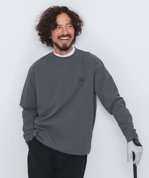 URBAN RESEARCH Sonny Label（アーバンリサーチサニーレーベル）の「OOPS　吸汗速乾UVカット機能Tシャツ（その他トップス・メンズ・GRAY/BLACK・M/L/XL）」の2枚目の写真