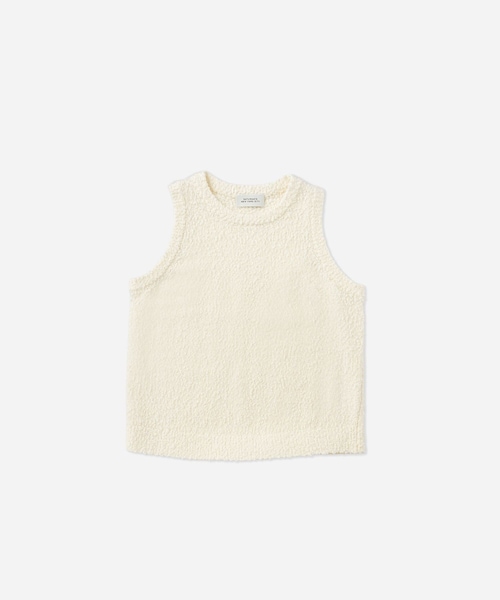 Saturdays NYC(サタデーズ ニューヨークシティ )の「Andie Bubble Knit Top | WOMEN(タンクトップ・レディース・ブラック/ホワイト・L/M/S)」の7枚目の写真