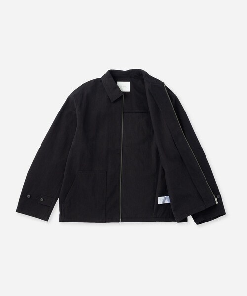 Saturdays NYC（サタデーズ ニューヨークシティ ）の「Harrison Washed Blouson（ブルゾン・レディース・ブラック/ベージュ・L/M/S）」の9枚目の写真