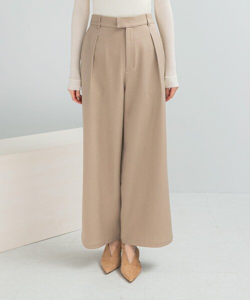 URBAN RESEARCH ROSSO（アーバンリサーチロッソ）の「『UR TECH』ストレートスラックス（その他パンツ・レディース・BEIGE/BLACK・36/38）」の18枚目の写真