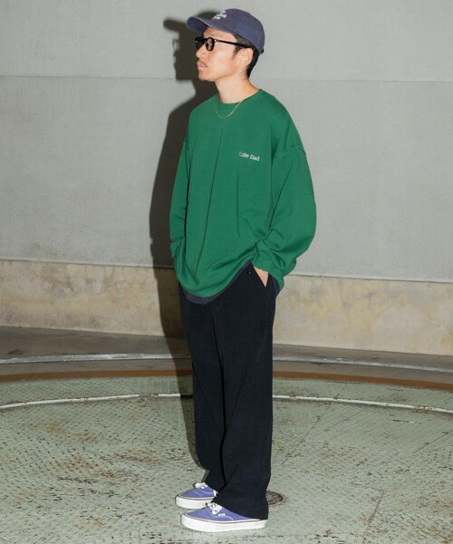 URBAN RESEARCH(アーバンリサーチ)の「Wide Dad×GREENROOM SWEAT(スウェット・メンズ・GREEN・1/2)」の8枚目の写真