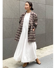 Ungrid | コットンマキシワンピース(ワンピース)