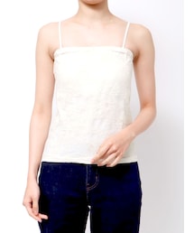 MERCURYDUO | 2WAYカップ付レースベアインナー(キャミソール)