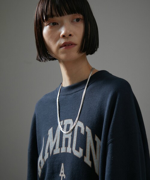 ADAM ET ROPE'（アダムエロペ）の「【NativeSilverStreams】リキッドシルバーネックレス10st60cm（ネックレス・レディース・シルバー・F）」の9枚目の写真