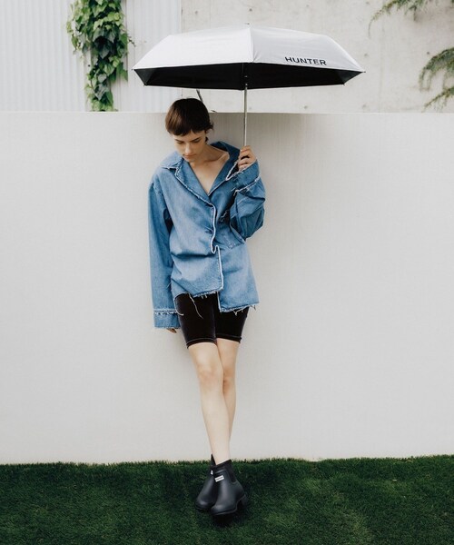 ADAM ET ROPE'(アダムエロペ)の「【HUNTER for ADAM ET ROPE'】 別注 ORIGINAL NEOPRENE CHELSEA BOOT(レインシューズ・レディース・ブラック・23/24/25)」の10枚目の写真