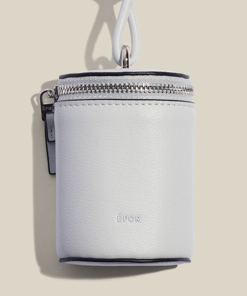 ROPE'（ロペ）の「【E'POR】Semi Cylinder CASE(リップ収納ケース)/26SS新型（ポーチ・レディース・ブラック/ダークブラウン/キミドリ/ブルー系・F）」の19枚目の写真