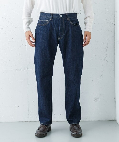 URBAN RESEARCH（アーバンリサーチ）の「CIOTA　Straight 5 Pocket Pants（デニムパンツ・メンズ・Navy・30/32/34）」の4枚目の写真