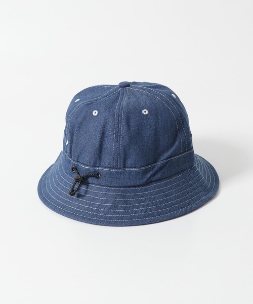 URBAN RESEARCH Sonny Label（アーバンリサーチサニーレーベル）の「POLeR　DENIM BELL HAT（ハット・メンズ・BLACK/BLUE・one）」の7枚目の写真
