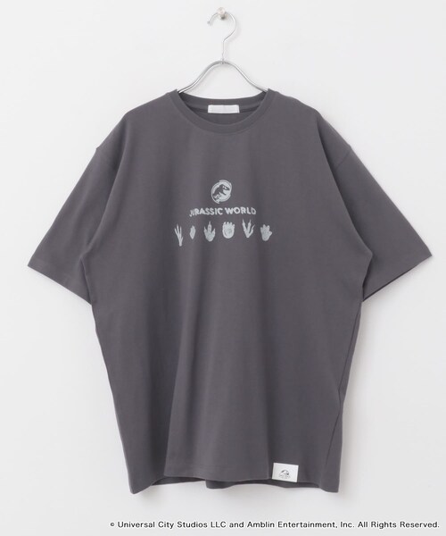 SENSE OF PLACE by URBAN RESEARCH(センスオブプレイスバイアーバンリサーチ)の「『別注』Jurassic World×SENSE OF PLACE T-SHIRTS/B(Tシャツ/カットソー・メンズ・WHITE/CHARCOAL/RED・M/L)」の22枚目の写真