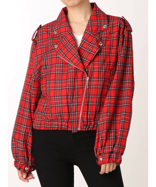 jouetie（ジュエティ）の「ルーズライダース（その他アウター・レディース・クリア/ブラック/ブルー/グレー/レッド・M）」の7枚目の写真