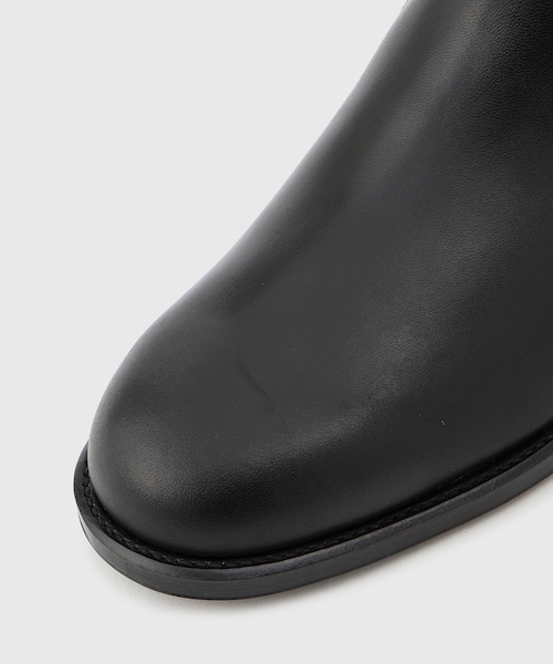 ADAM ET ROPE'（アダムエロペ）の「【foot the coacher/フット ザ コーチャー】BSIDE ZIP BOOTS(LEATHER SOLE)（ブーツ・メンズ・ブラック・25.0/26.0/27.0）」の9枚目の写真