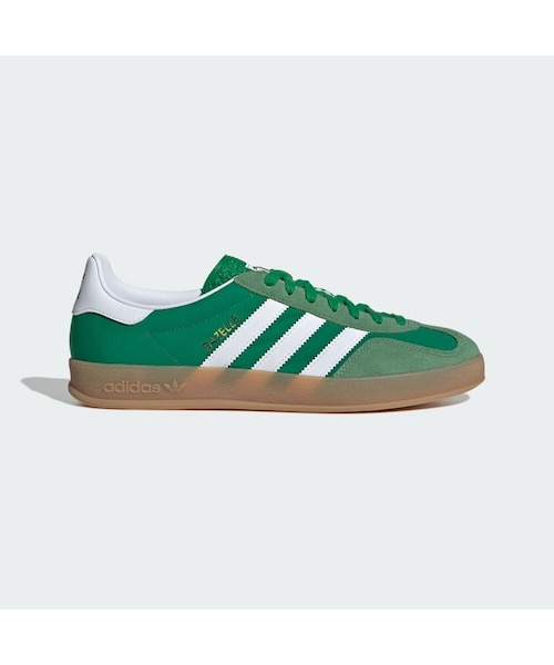 adidas(アディダス)の「ガゼル インドア / Gazelle Indoor(シューズ・メンズ・グリーン/イエロー・22.0cm/22.5cm/23.0cm/23.5cm/24.0cm/24.5cm/25.0cm/25.5cm/26.0cm/26.5cm/27.0cm/27.5cm/28.0cm/28.5cm/29.0cm/29.5cm/30.0cm/30.5cm/31.0cm/31.5cm/32.0cm)」の1枚目の写真