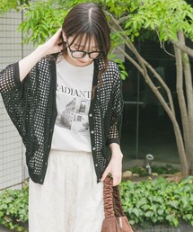 ITEMS URBANRESEARCH | メッシュニットカーディガン(カーディガン/ボレロ)