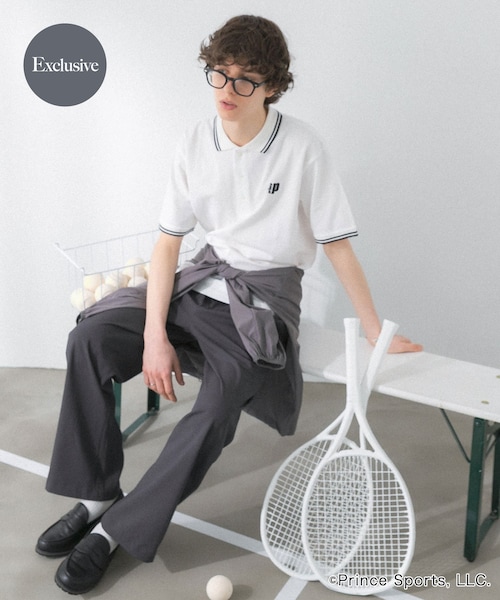 SENSE OF PLACE by URBAN RESEARCH(センスオブプレイスバイアーバンリサーチ)の「『別注』prince ポロシャツ(ポロシャツ・メンズ・GREEN/WHITE/BLACK/NAVY・M/L)」の1枚目の写真