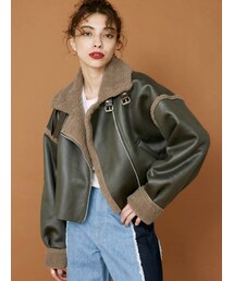 EVRIS | ショートボアブルゾン(ブルゾン)