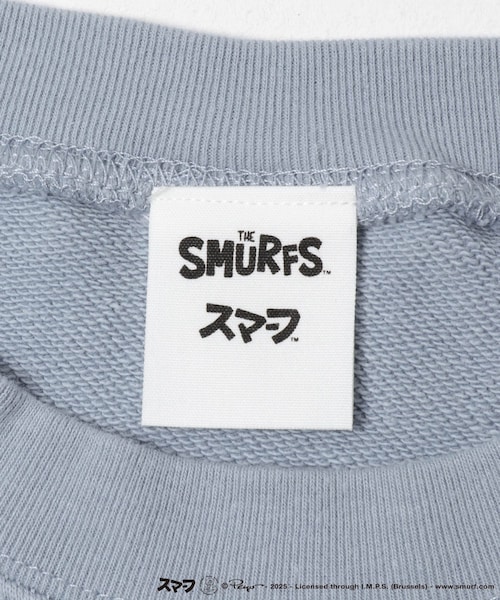 URBAN RESEARCH DOORS（アーバンリサーチドアーズ）の「SMURF Sweatshirt（Tシャツ/カットソー・レディース・Lt.Blue・L）」の6枚目の写真
