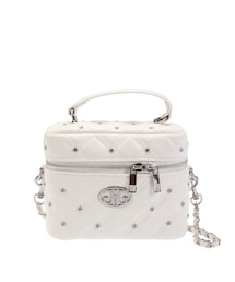 GYDA | ラインストーンキルティングBAG(ハンドバッグ)