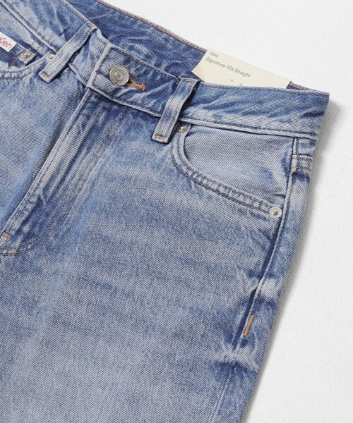 URBAN RESEARCH(アーバンリサーチ)の「Calvin Klein W.90s STRAIGHT SILVERSTONE(デニムパンツ・レディース・SCL BLUE・25/26)」の8枚目の写真