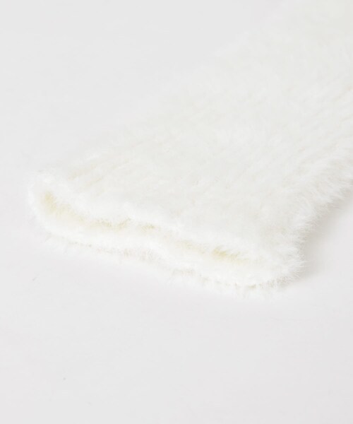 SMELLY（スメリー）の「シャギーニットロンググローブ（ベルト・レディース・L.GRY/WHT/L.BLU・-）」の12枚目の写真
