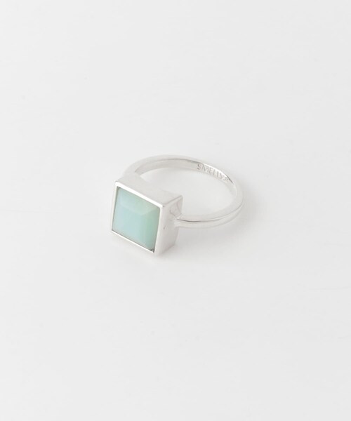 SMELLY（スメリー）の「SMELLY so’　square amazonite ring（リング・レディース・SL/GR・11）」の15枚目の写真