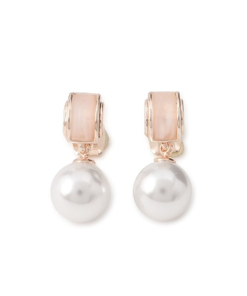 ROPE' PICNIC（ロペピクニック）の「シェルカラーパーツ×パールピアス（ピアス（両耳用）・レディース・ゴールド/その他・F）」の14枚目の写真