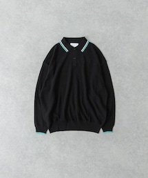 URBAN RESEARCH | URBAN RESEARCH iD カノコオーバーニットポロ ロングスリーブ(ポロシャツ)