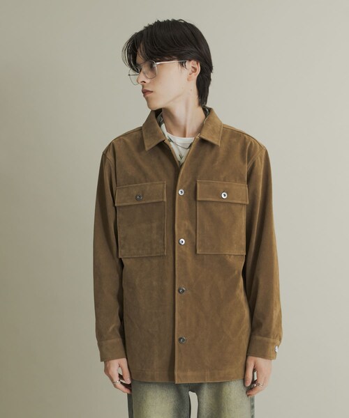 SENSE OF PLACE by URBAN RESEARCH(センスオブプレイスバイアーバンリサーチ)の「F/Sジャケット(テーラードジャケット・メンズ・D.BROWN/BEIGE・M/L)」の22枚目の写真