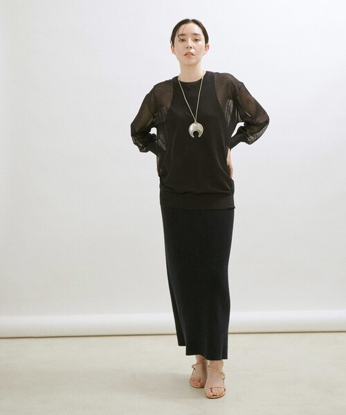 ADAM ET ROPE'（アダムエロペ）の「【公式サイト限定】[トゥアレグ]ネックレス ムーン（ネックレス・レディース・その他・F）」の7枚目の写真