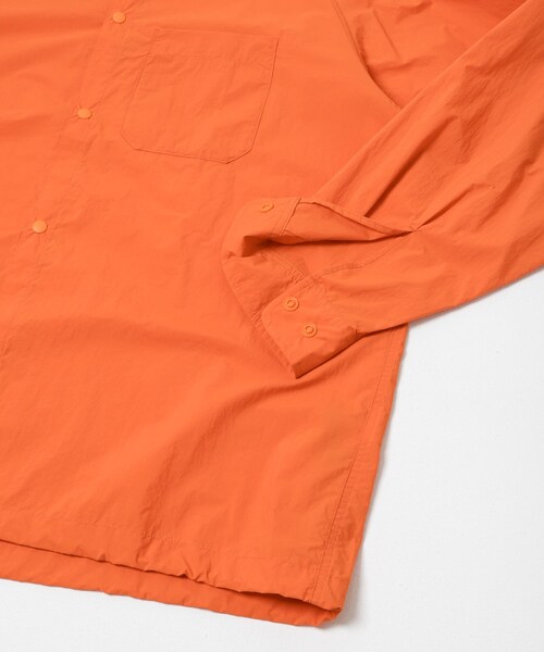 EKAL（エカル）の「mountain research　Coach shirts（シャツ/ブラウス・メンズ・Orange/Sax/Sage・M/L/XL）」の15枚目の写真