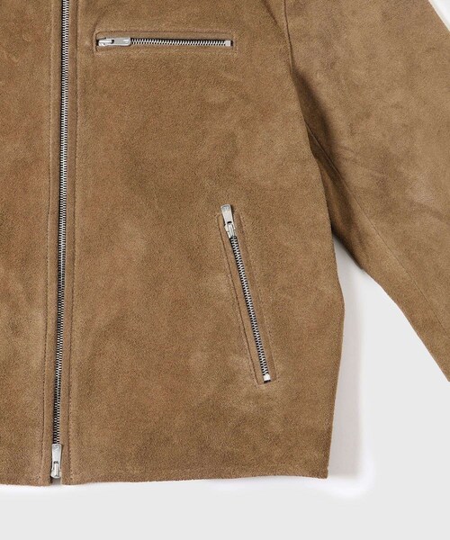 ADAM ET ROPE'(アダムエロペ)の「【TONYWACK/トニーウェック】SUEDE ZIP BLOUSON JACKET(ブルゾン・メンズ・キャメル・L/M)」の14枚目の写真